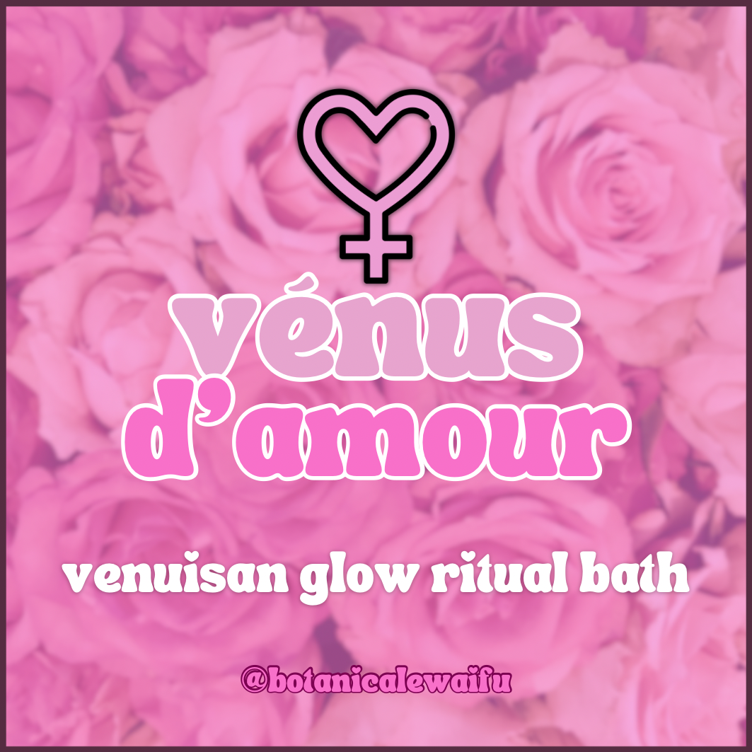 vénus d’amour ritual bath