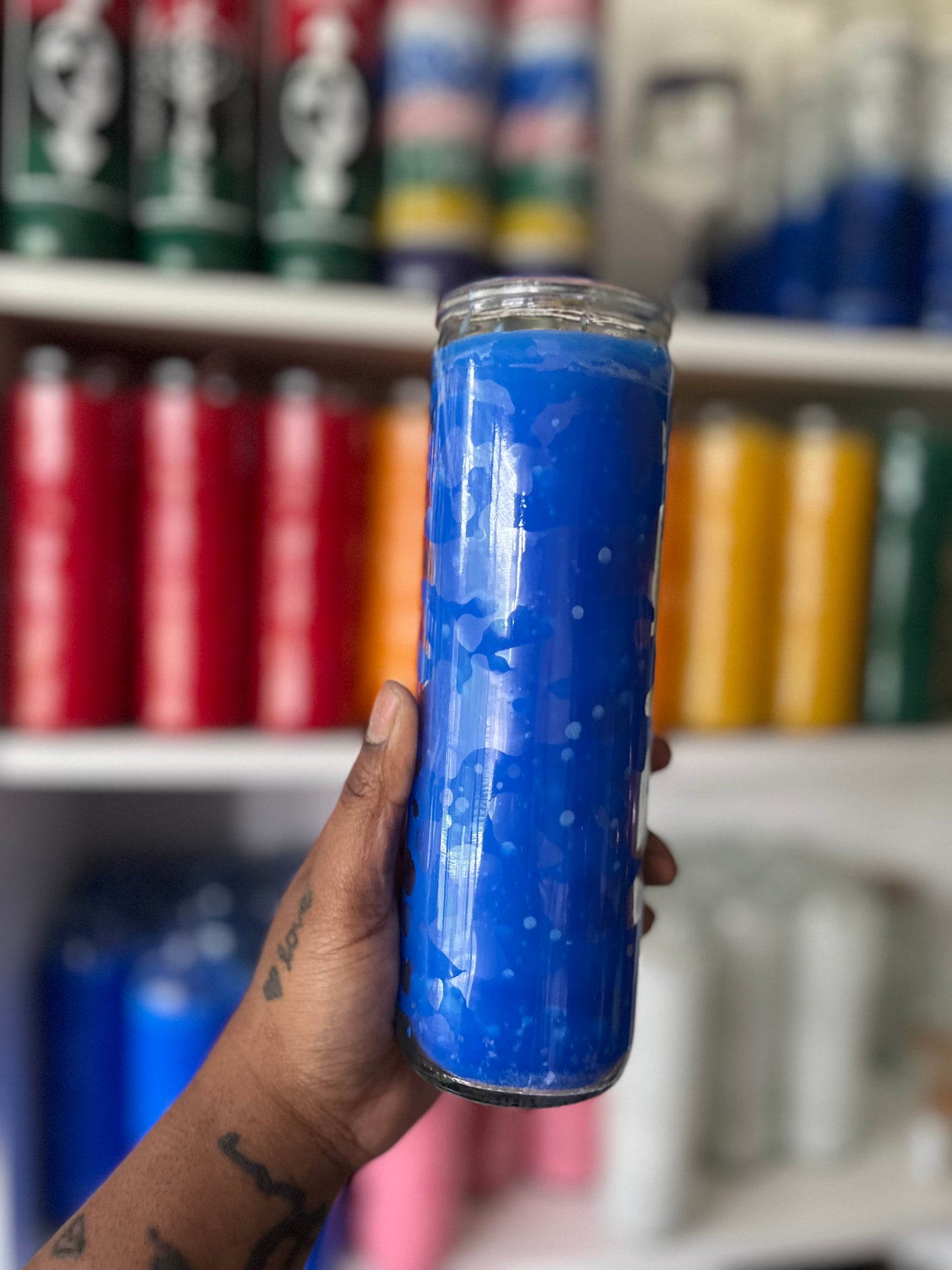 7 day plain prayer candles