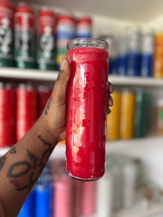 7 day plain prayer candles