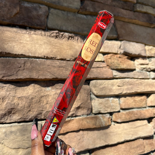 red roses incense